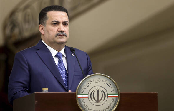 Al-Sudani se opõe à interferência e apoia a Síria