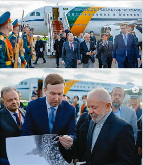 Lula chega em Moscou: 'Vinda à Rússia reafirma compromisso com multilateralismo'