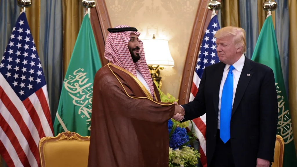 No topo da agenda provavelmente estarão as negociações de cessar-fogo entre Israel e Gaza, petróleo, comércio, acordos de investimento e possíveis anúncios nas áreas de exportação de semicondutores avançados e programas nucleares.