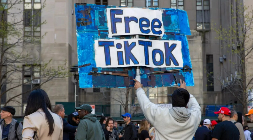 O TikTok está sob forte pressão dos EUA após emergir como um centro de conteúdo pró-palestino nos últimos anos