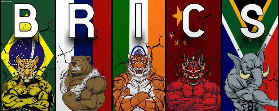Os BRICS em animais