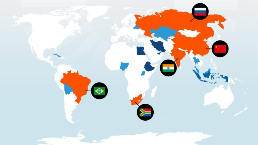 Países dos BRICS