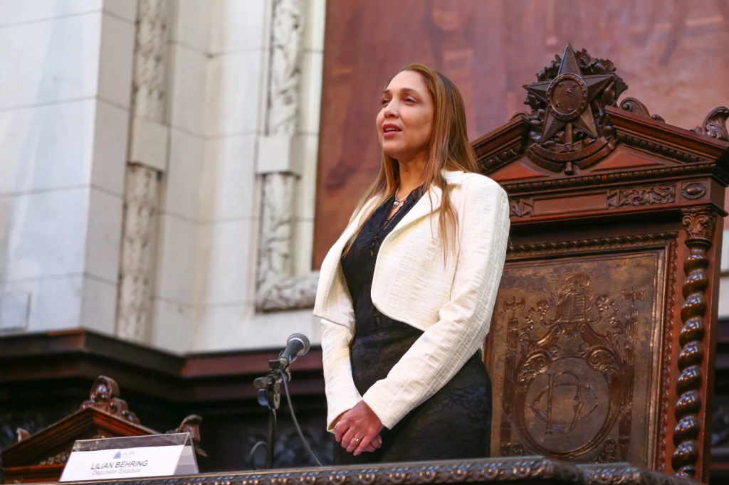deputada estadual Lilian Behring (PCdoB)