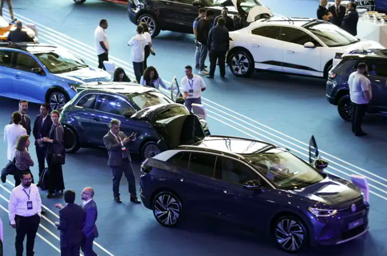 Veículos elétricos e híbridos expostos no evento Anfavea: Conduzindo o Futuro da Eletrificação no Brasil. - Marcelo Camargo/Agência Brasil