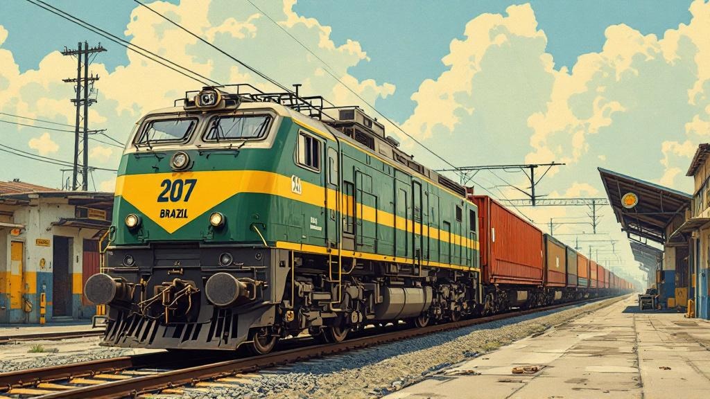 Brasil na trilha da modernização ferroviária: um futuro sustentável para a logística de carga