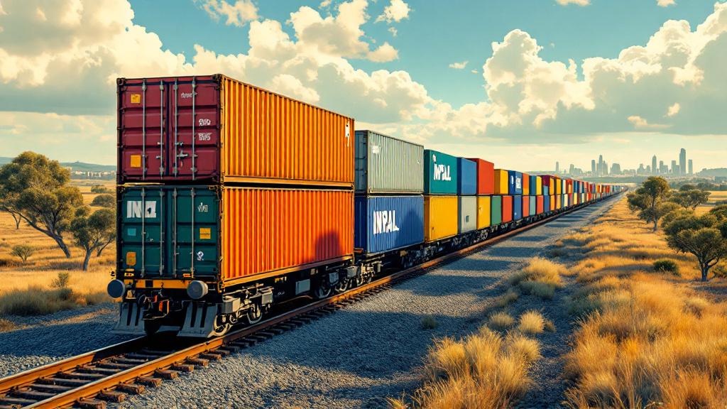 Trens de carga redefinem a logística global com megaprojetos na Austrália e na Turquia